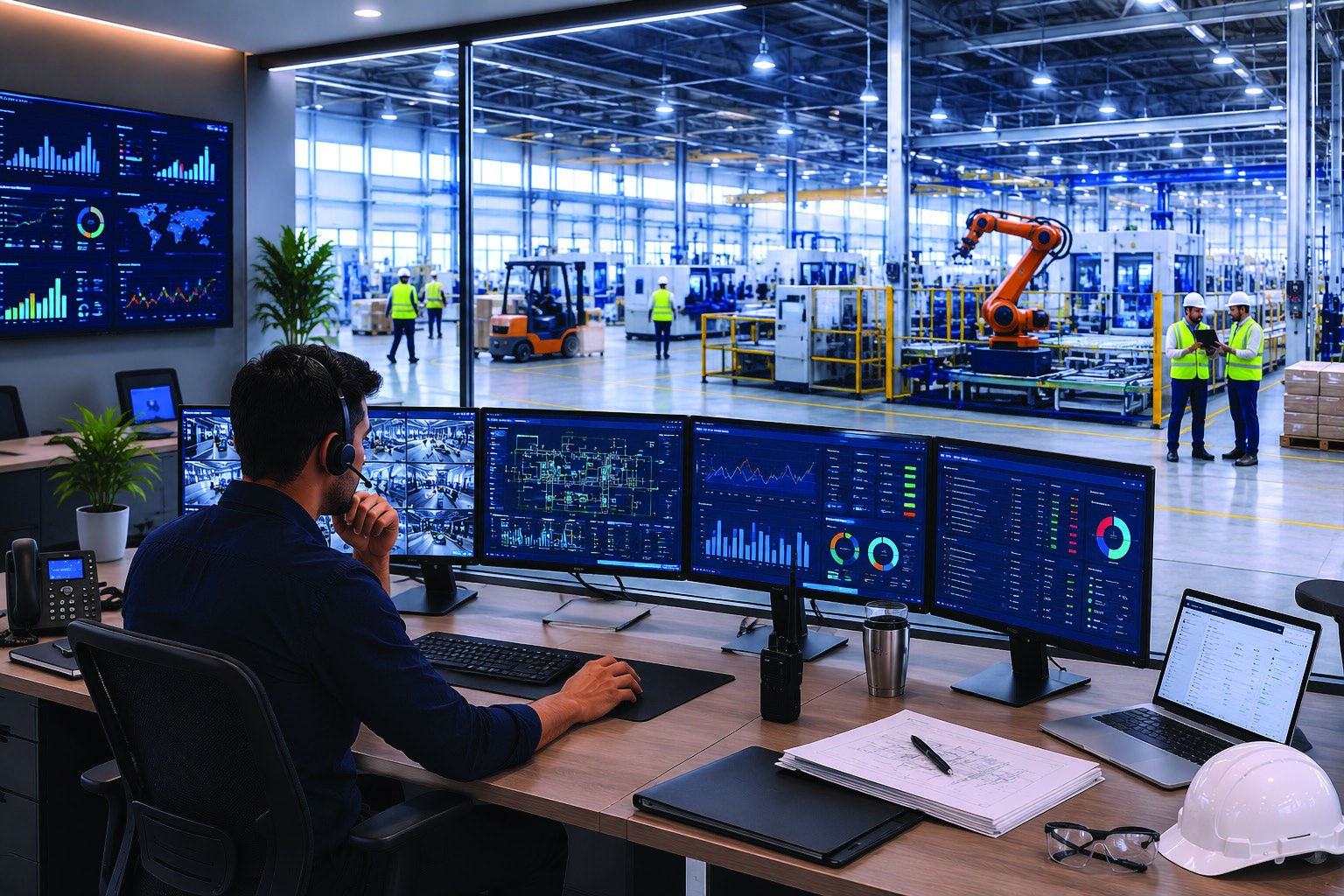 Turnkey technology project for an industrial facility